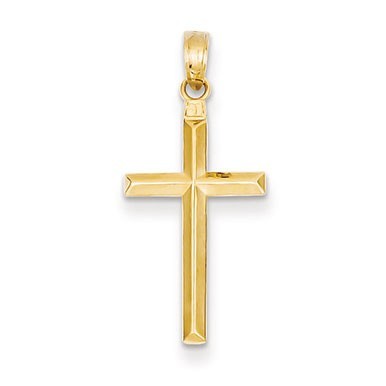 14k Reversible Latin Cross Pendant