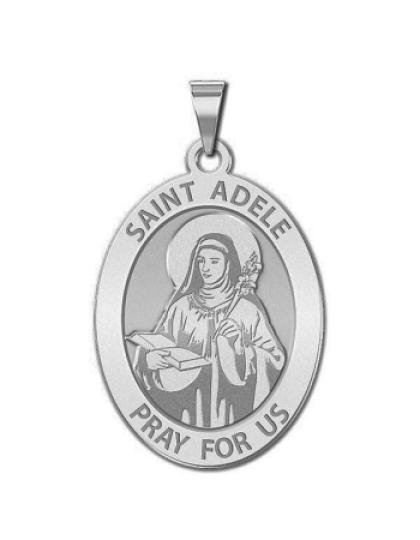 Saint Adele Oval Medal