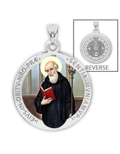 Saint Benedict Medal "Color"