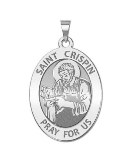 Saint Crispin OVAL Medal