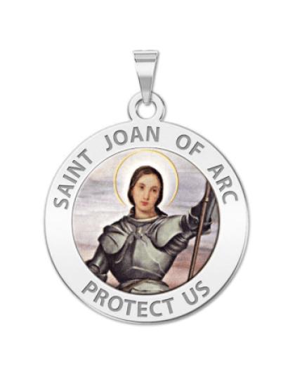 Saint Joan of Arc Medal "color"