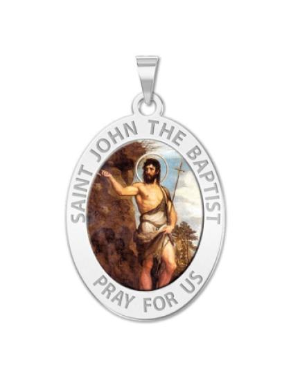 Saint John the Baptist Medal "Color"