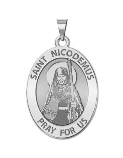 Saint Nicodemus OVAL Medal
