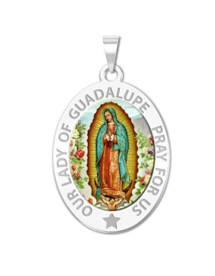 Our Lady of Guadalupe Medal OVAL