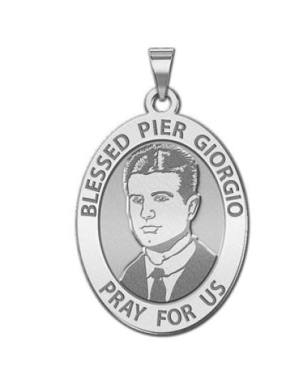 Pier Giorgio Frassati Oval Medal