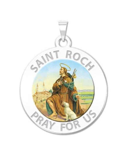 Saint Roch Medal "Color"