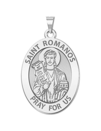 Saint Romanos Medal OVAL