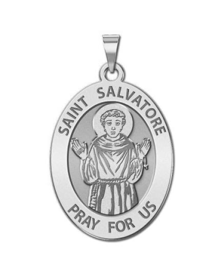 Saint Salvatore Medal OVAL