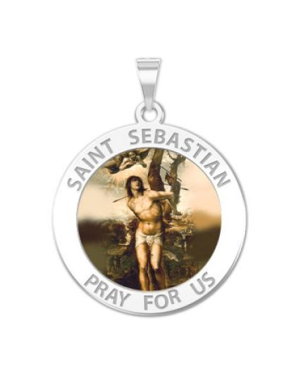 Saint Sebastian Medal "Color"