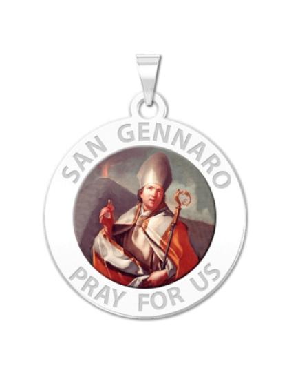 San Gennaro Medal "Color"