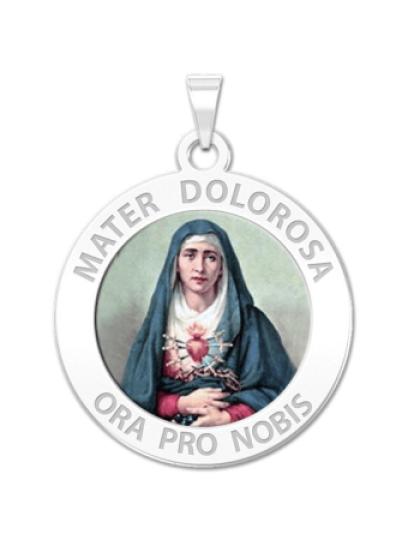 Mater Dolorosa Medal "Color"