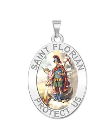 Saint Florian Medal "Color"