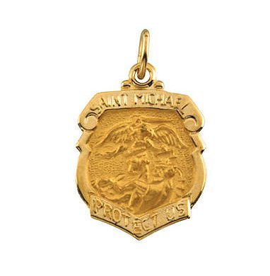 Saint Michael Badge Religious Medal