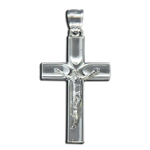 Sterling Silver Crucifix Cross Pendant