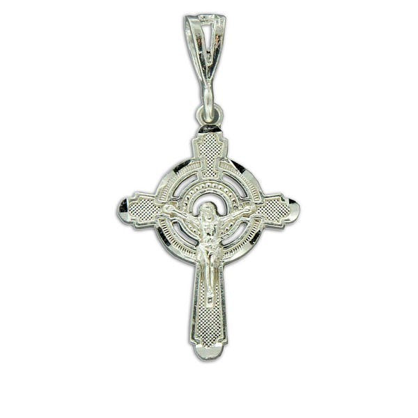 Sterling Silver Crucifix Cross Pendant