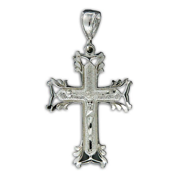 Sterling Silver Crucifix Cross Pendant