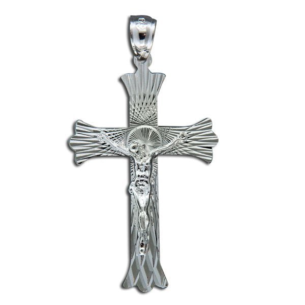 Sterling Silver Crucifix Cross Pendant