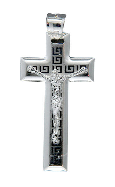 Sterling Silver Crucifix Cross Pendant