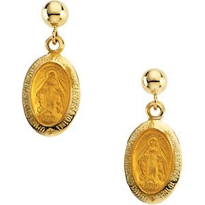 14K Gold Miraculous Medal