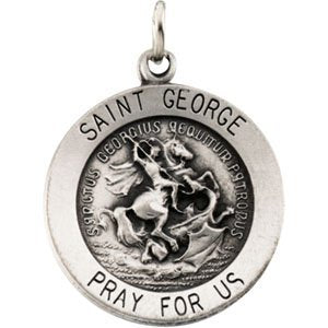 Saint George Religious Medal