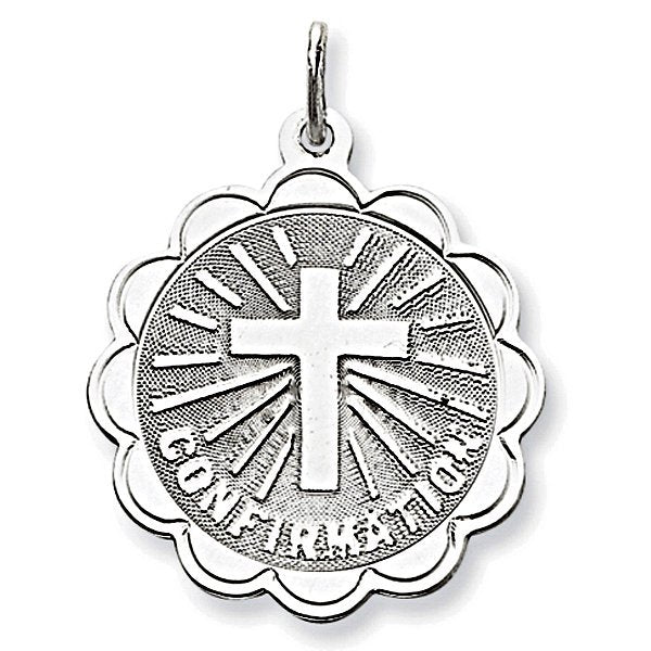 Sterling Silver My Confirmation Disc Charm