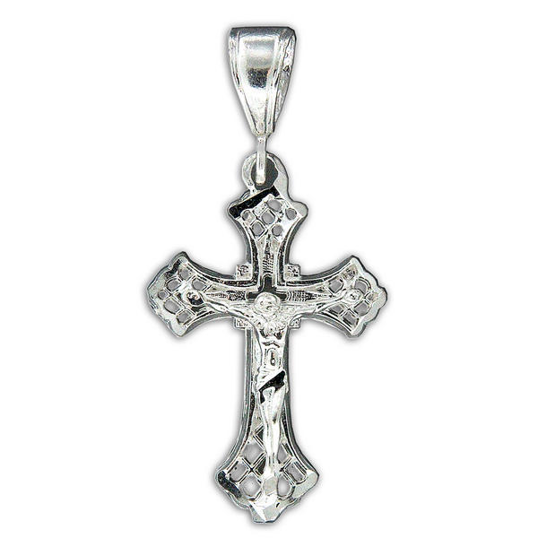 Sterling Silver Crucifix Cross Pendant