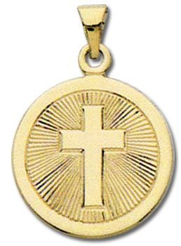 14K Gold Confirmation Medal