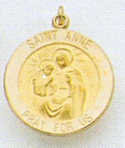 Saint Anne Religious Medal