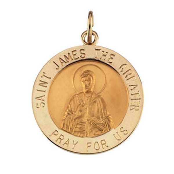 Saint James Religious Medal