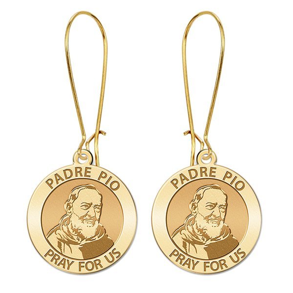 Padre Pio Earrings