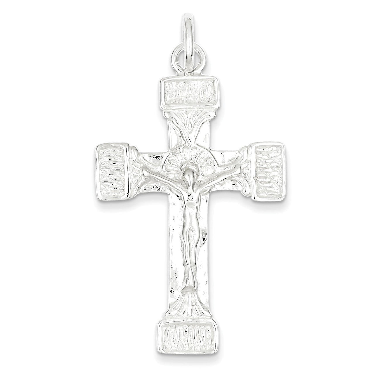 Sterling Silver  Crucifix Pendant