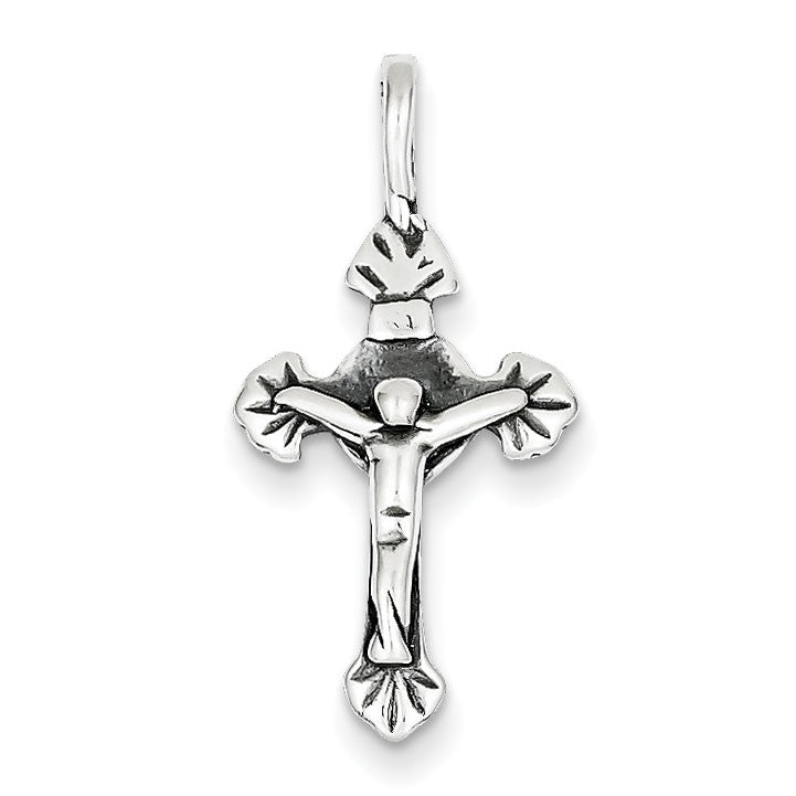Sterling Silver INRI Crucifix Charm