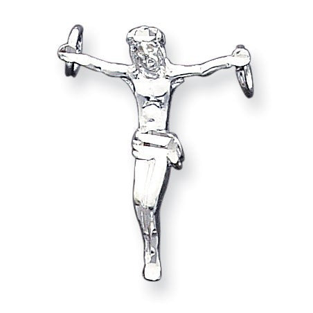 Sterling Silver Corpus (Crucified Christ) Pendant