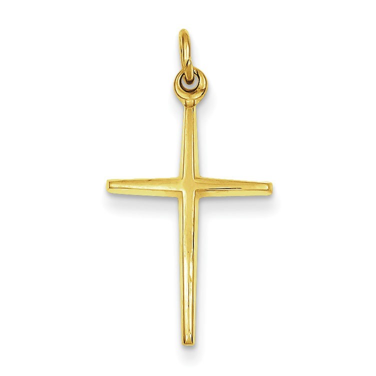 Sterling Silver & 24k Gold -plated Passion Cross Charm