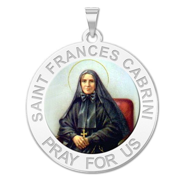 Saint Frances Cabrini Medal "Color"