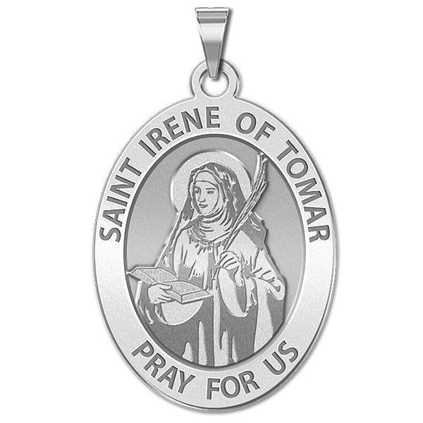 Saint Irene of Tomar OVAL Medal