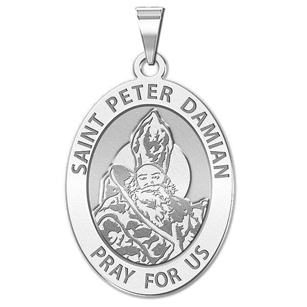 Saint Peter Damian Oval Medal