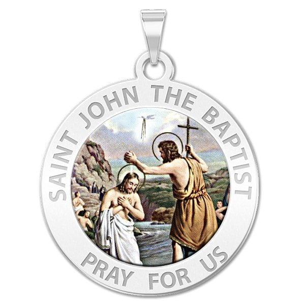 Saint John the Baptist Medal "Color"