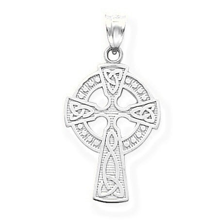 Celtic Cross Pendant - Silver/Stainless