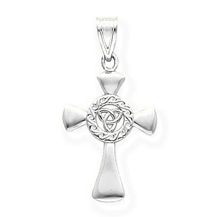 Celtic Cross Pendant - Silver/Stainless