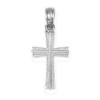 Cross Pendant - Silver/Stainless