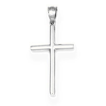 Cross Pendant - Silver/Stainless