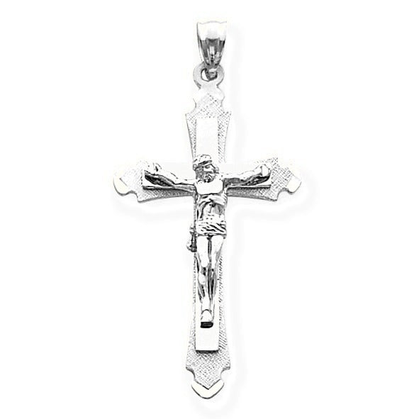 Crucifix Pendant - Silver/Stainless