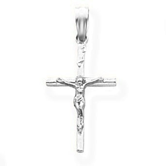 Crucifix Pendant - Silver/Stainless