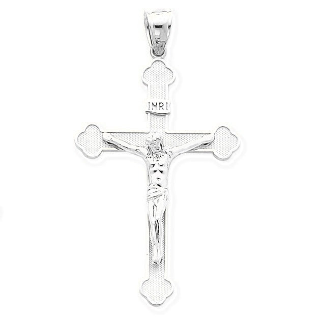 INRI Crucifix Pendant - Silver/Stainless