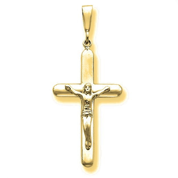Crucifix Pendant - Gold