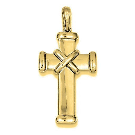 Latin Cross Pendant - Gold