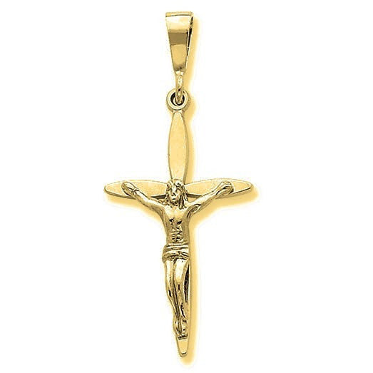Passion Crucifix Pendant - Gold