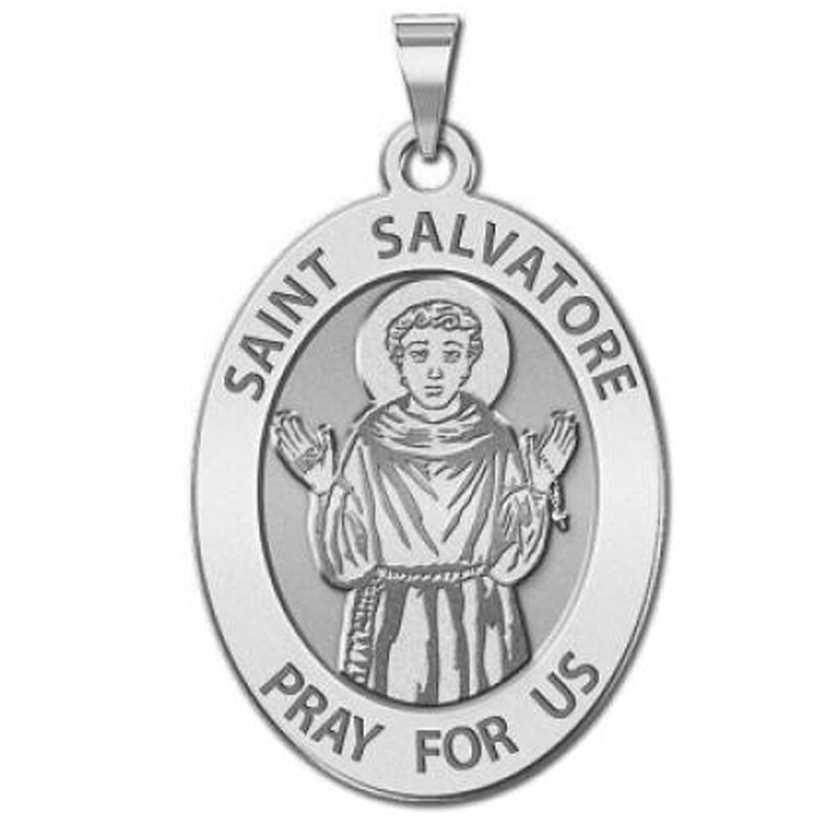 Saint Salvatore Medal OVAL