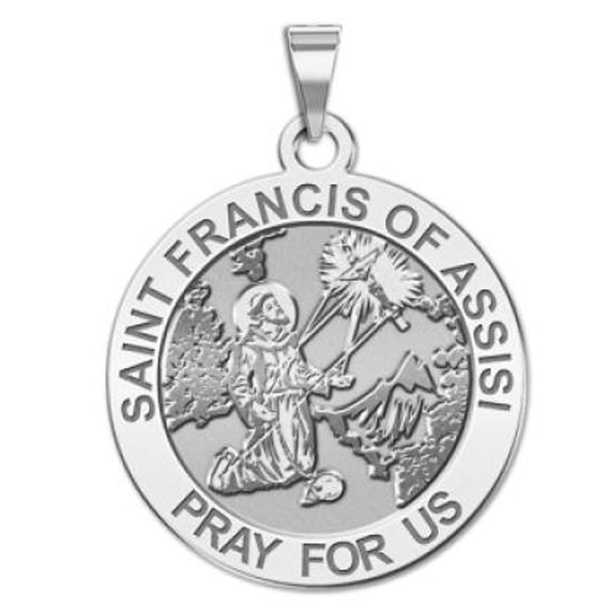 Saint Francis of Assisi Medal - Receiving Stigmata